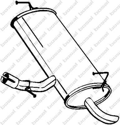 Rear Muffler (145-261)