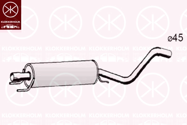 Centre Muffler (50638652)