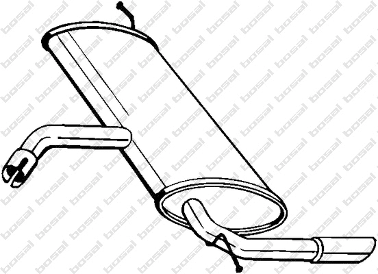 Rear Muffler (227-043)