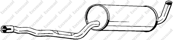 Centre Muffler (285-943)