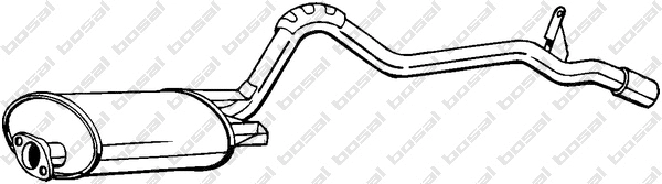 Rear Muffler (283-605)