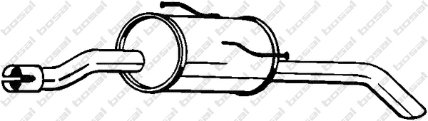 Rear Muffler (190-201)