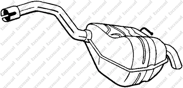 Rear Muffler (154-353)