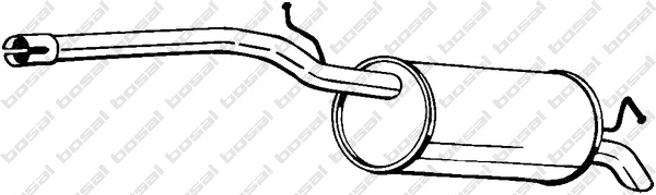 Rear Muffler (280-155)