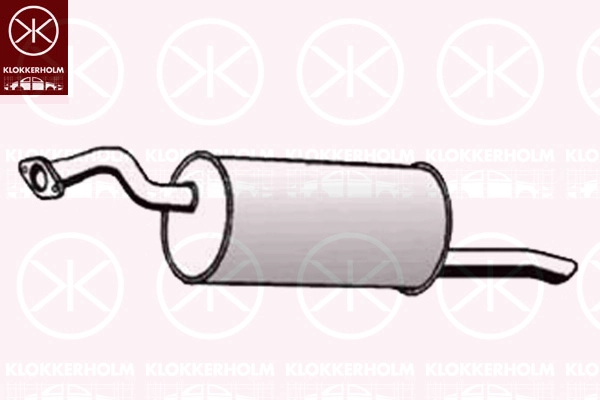 Rear Muffler (81098671)