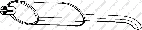 Rear Muffler (185-021)