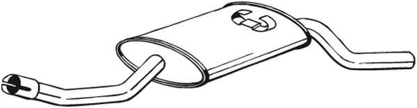 Rear Muffler (105-941)