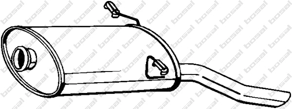 Rear Muffler (190-041)