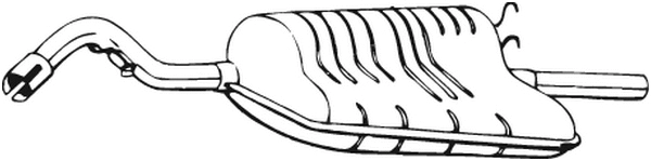 Rear Muffler (154-537)