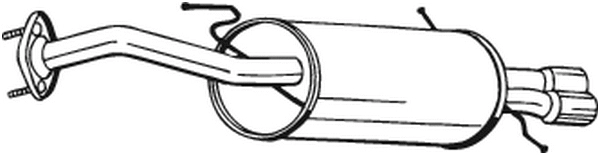 Rear Muffler (171-573)