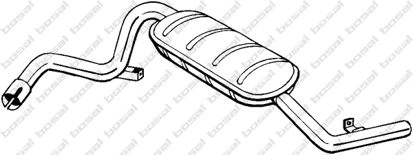 Rear Muffler (148-881)