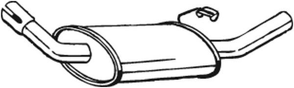 Rear Muffler (154-801)