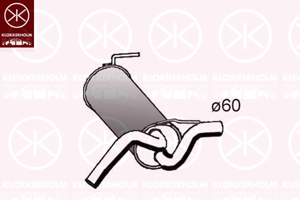 Rear Muffler (11338671)