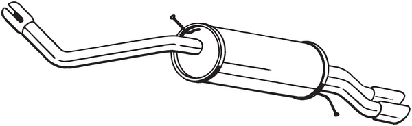 Rear Muffler (279-641)