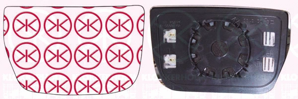 Mirror Glass, exterior mirror (30811067)