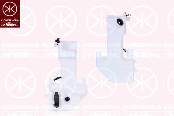 Washer Fluid Reservoir, window cleaning (25013221)