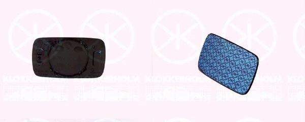 Mirror Glass, exterior mirror (00601063)