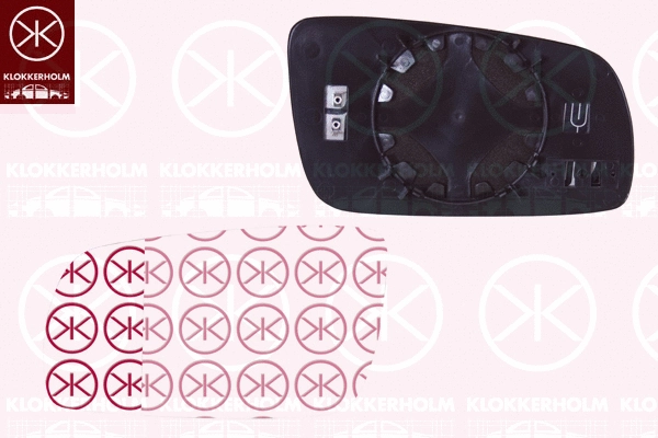 Mirror Glass, exterior mirror (75141063)