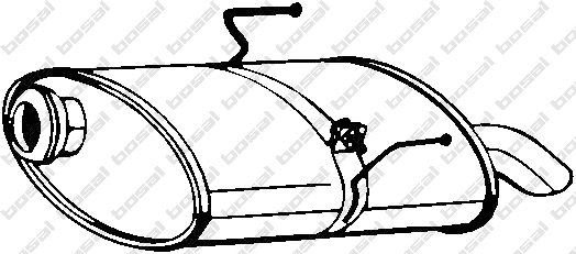 Rear Muffler (190-343)