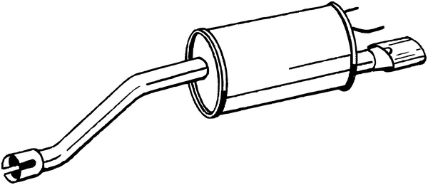 Rear Muffler (185-367)