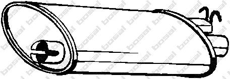 Rear Muffler (235-003)