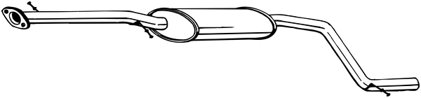 Centre Muffler (285-193)