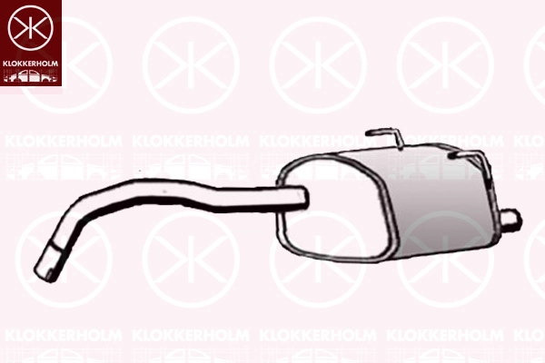 Rear Muffler (25068671)