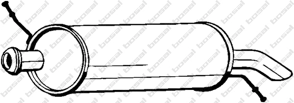 Rear Muffler (135-545)