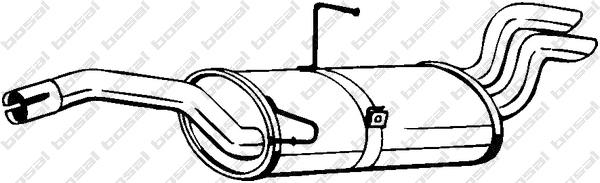 Rear Muffler (135-571)
