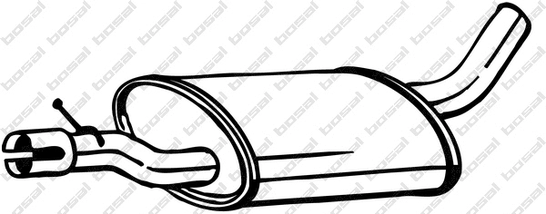 Centre Muffler (233-567)