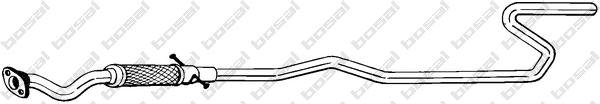Exhaust Pipe (965-123)