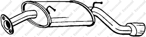 Rear Muffler (128-003)