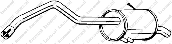 Rear Muffler (278-699)