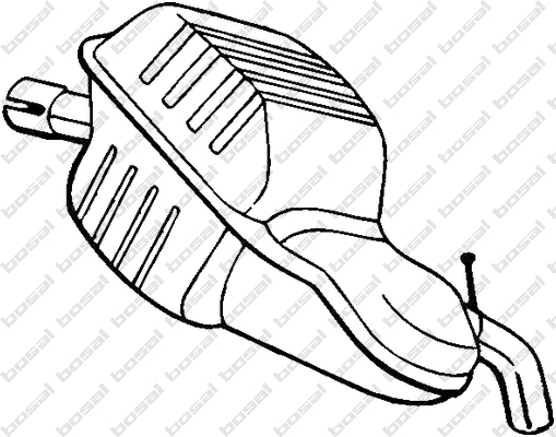 Rear Muffler (235-151)