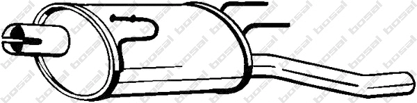 Rear Muffler (185-627)