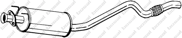 Centre Muffler (282-433)