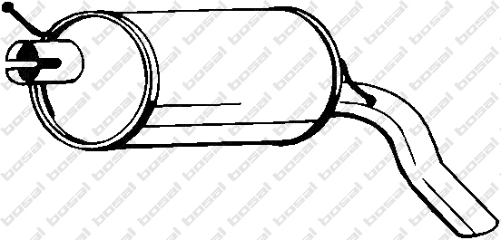 Rear Muffler (233-387)