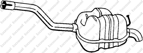 Rear Muffler (233-161)