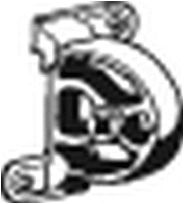 Rubber Strip, exhaust system (255-488)