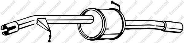 Rear Muffler (135-109)