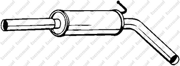 Centre Muffler (233-633)
