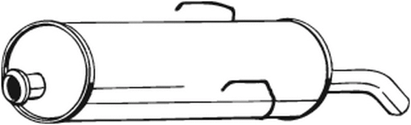 Rear Muffler (190-805)