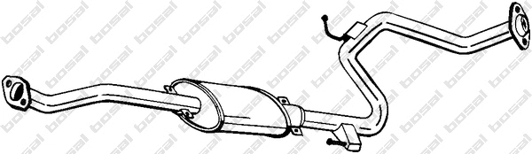 Centre Muffler (283-861)