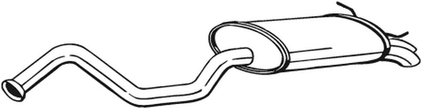 Rear Muffler (278-735)