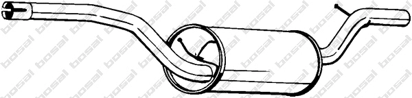 Centre Muffler (154-513)