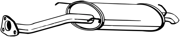 Rear Muffler (115-171)