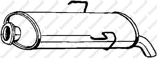 Rear Muffler (135-419)