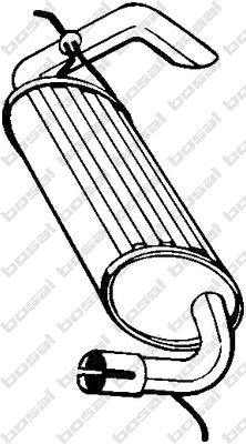 Rear Muffler (211-395)