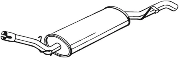 Rear Muffler (227-011)