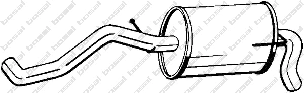 Rear Muffler (227-111)